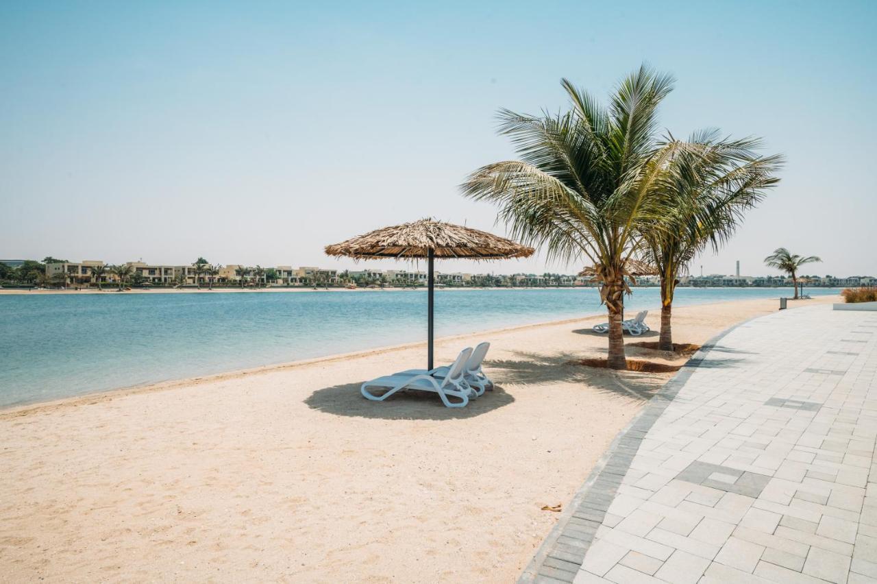 Relaxing Villa With Access To Pool And Beach Рас-эль-Хайма Экстерьер фото